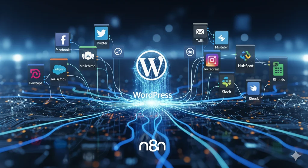 تحول وردپرس با n8n: راهنمای جامع اتوماسیون و افزایش بهره‌وری وب‌سایت